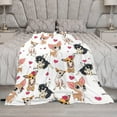 thumbnail image 3 of Yibo Dog Blanket Chihuahua Gifts for Girls Women Chihuahua Lovers Chihuahua Throw Blanket Kids Adults Soft Warm Cozy Fleece Blanket for Couch Sofa ​Bed, 3 of 8