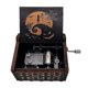 thumbnail image 1 of A Wooden Hand-Cranked Music Box compatible Halloween, 1 of 2
