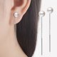 thumbnail image 3 of Pendientes de perlas con forma de botón para mujer, joyería de moda, regalos de estilo coreano, 3 of 7