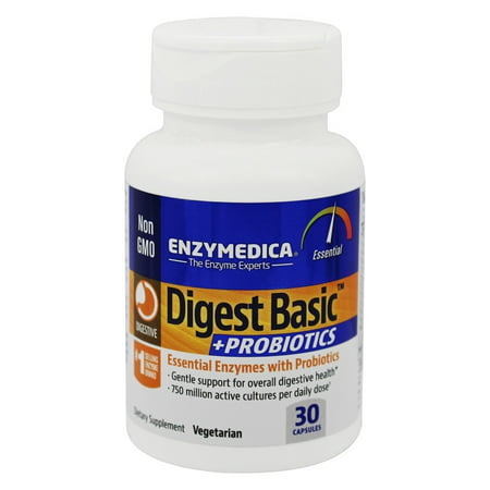 Enzymedica - Digest de base + Probiotiques - 30 Capsules