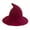 Red, variant on Yesbay Halloween Witch Hat Elastic Material Sun Protection Foldable Carnival Masquerade Cosplay Performance Wizard Hat
