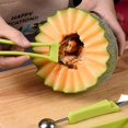 thumbnail image 4 of Juego De Cucharas,Juego De Herramientas Para Tallar Frutas Cortador De Sandía De Acero Inoxidable Profesional 4 En 1,cuchillo De Sandía Removedor De Semillas De Cuchara De Frutas Para Separ De Pu, 4 of 5