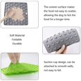 thumbnail image 4 of Alfombrilla de lamer para perros y gatos, cojín de lamer lento para perros, cuenco de alimentación lenta para perros, cuenco para gatos, almohadilla de silicona para lamer con ventosas, almohadilla de Feliz Sencillez, 4 of 5