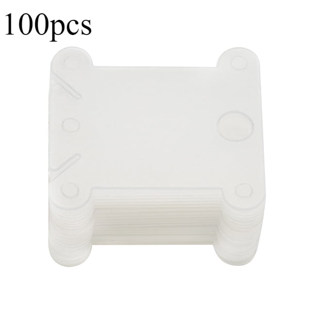 Plastic Embroidery Floss Organizer Cards, Thread Holder Bobbins for Cross Stitch, Sewing and DIY Crafts
