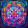 thumbnail image 1 of (sz4291) Pintura Cristal Mandala Diamante Serie Abstracta Resina 30*30CM, 1 of 9