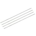 thumbnail image 1 of Unique Bargains 304 Stainless Steel Round Rods 4mm x 450mm for DIY Craft, 4Pcs, 1 of 5