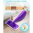 thumbnail image 5 of Power Scrubbing Reusable Mop Pads for WetJet Mops (6 Pack), Wet Jet Refills, Washable Microfiber Mop Pads for Floor Cleaning Wet Dry Use, 5 of 10