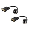 thumbnail image 2 of Extensor 2xVGA CUTICAT De 15 Pines Al Convertidor Lan Adaptador Ethernet 2 piezas, 2 of 8
