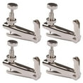thumbnail image 1 of Violin Tuner with Precision Screw for Easy Adjustment and Non-Slip Groove Design 4pcs Silver S Size, 1 of 8