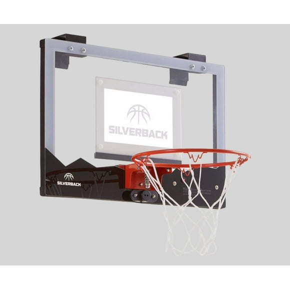 Silverback Lumen-X 18" Door Mini Basketball Hoop LED Over