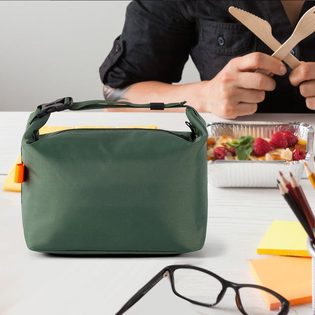 Kadlawus Insulated Lunch Bag for Work, Thickened Aluminum Foil Thermal Bag, Large Capacity Waterproof Food Carrier, Portable Cooler Bag for Meal Prep, Study, Picnic