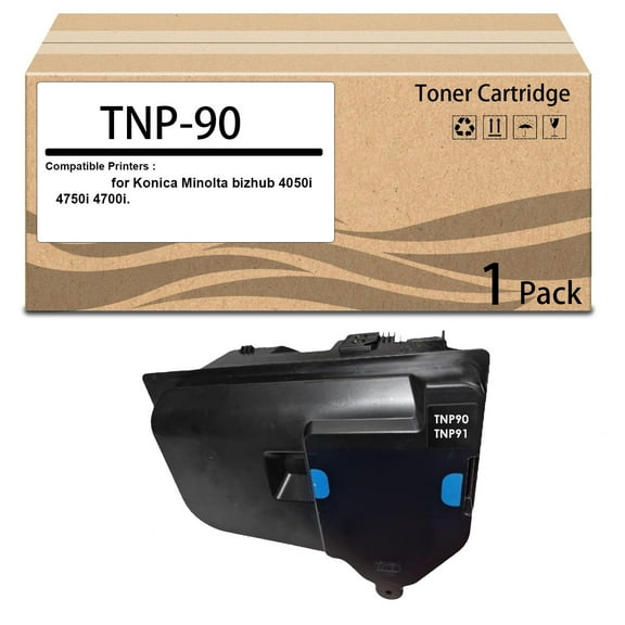 TNP-90 TNP-91 TNP90 TNP91 Toner Cartridge ACTD030 Black Work for Konica Minolta bizhub 4050i 4750i 4700i Printer