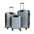 thumbnail image 2 of Archibolt Canada Ensemble de Valises Rigides à Roulettes 3 Pcs, Sac de Bagage Extensible, Ensemble de Grandes Valises Légères avec Serrure TSA, Grandes Valises Rigides Enregistrées et Cabine avec 4 Roues 360, 2 of 5