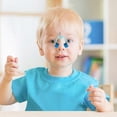 thumbnail image 2 of 25pcs Nose Clips for Nosebleeds, Swimming Nose Clip, Small Blue Nose Clip, Nosebleed Stopper, 2 of 5