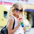 thumbnail image 4 of Cute Cup With Straw, 24oz Insulated Double Wall Cold Cup With Lid And Straw, Movie Surrounding Accompanying Cup, Diamond Mug, 4 of 8