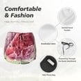 thumbnail image 4 of Yiaed Watermelon Splash Realism Art Print Women's Running Shorts with Liner 3 Zipper Pockets Elastic Workout Athletic Gym Yoga Shorts-Medium, 4 of 7