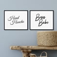 thumbnail image 2 of Designs ByLITA His & Her Boss 11 x 14" Wall Art UNFRAMED Print (2 Pack), 2 of 3
