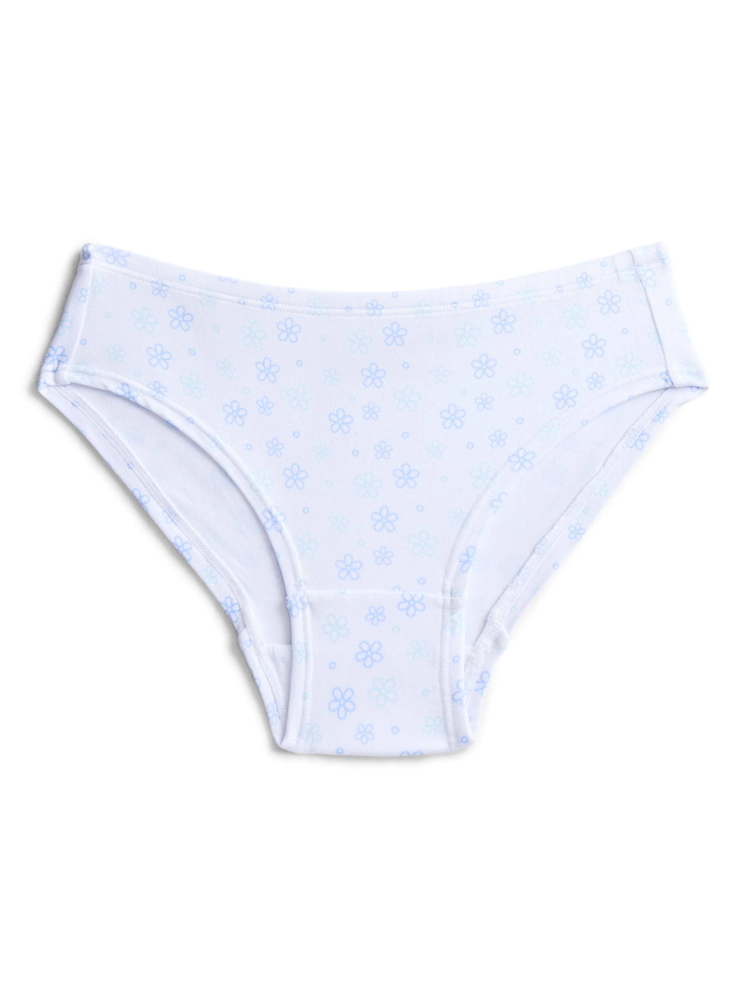 Wonder Nation Girls Premium Hipster Underwear, 5-Pack, Sizes S-XL