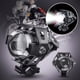 thumbnail image 2 of Luz de coche para motocicleta eléctrica, cañón láser U5/U7, ojo de ángel, pedal, bicicleta, faro LED modificado, plateado, 2 of 5