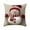 A, variant on chaungfeng Christmas Pillow Cover, 17.7x17.7 Inch Decor Case, Soft Fabric Hidden Zipper, for Sofa, Chair, Bed