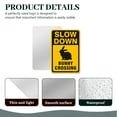 thumbnail image 5 of BTFSigns 15" x 21" Aluminum Bunny Crossing Signs, Slow Down Sign For Yard,Funny Traffic Sign Wall Decor Rust-Resistant, Easy to Install, Ideal for Streets, Driveways, Wall Art and Outdoor Decor, 5 of 5