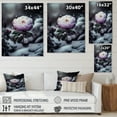thumbnail image 4 of Designart A Blooming Puple Peony Flower In Winter II Canvas Wall Art, 4 of 5