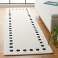 thumbnail image 2 of SAFAVIEH Metro Emory Bordered Runner Rug, Ivory/Black, 2'3" x 8', 2 of 7