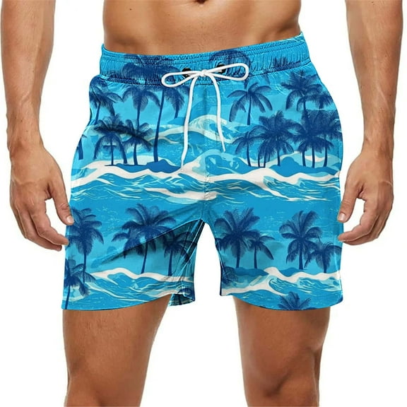 Nmnitkp Men's Swim Trunks Swimwear Gradient Color Quick Dry Beach Shorts with Zipper Pockets Mens Swim Trunks,Boys Swim Trunks Sun Protection Multicolor,5XL