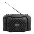 thumbnail image 2 of D10 Bluetooth V5.0 Altavoz inalámbrico USB Micro altavoz con correa de luz Soporte FMNegro, 2 of 8