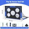 thumbnail image 4 of MoKo Backyard Soccer Goal for Kids, 5' x 4' Portable Pop Up Soccer Nets for Outdoor Indoor Soccer Training Equipment, 4 of 7