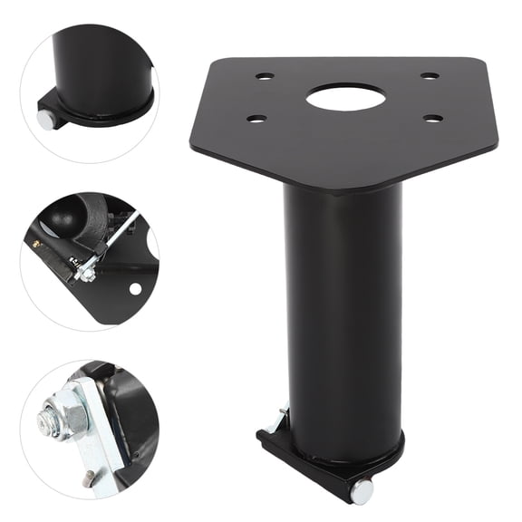 12-17in Height Adjustable 5th Wheel to Gooseneck Adapter Fifth Wheel to Gooseneck Adapter Gooseneck Hitch