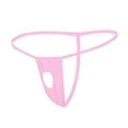 thumbnail image 4 of Bigersell String Bikini Underwear for Women Clearance Woman Underwear Cotton Bikini Panty Style P-195 Polyester Cheeky Panties Seamless Thongs Ladies Briefs High Waist Women's Panties Pink M, 4 of 8