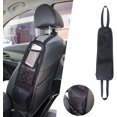 thumbnail image 1 of Organizador lateral de asiento, bolsa de almacenamiento para automóvil, soporte de teléfono para asiento de automóvil con bolsillo de malla para todos los asientos de automóvil de pasajeros delanteros Afortunado Sencillez, 1 of 5