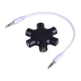 thumbnail image 5 of Divisor Jack 3,5mm Sincero Con 6 Conectores Cable Incluido, 5 of 5