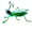 Green, variant on Artisan Metal Grasshopper Desktop Ornaments Set Colorful Insect Sculptures Iron Art Figurine for Garden Office Home Living Room Decoration Green