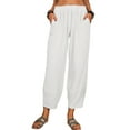 thumbnail image 1 of Txlixc Pantalones de verano para mujer Txlixc moda, 1 of 6
