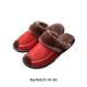 thumbnail image 4 of Jumpingount Zapatillas de casa, suministros de invierno, zapatos cálidos, accesorios impermeables para el hogar, calentador para hombre, mujer, Calzado Gran rojo 25 (35-36), 4 of 6