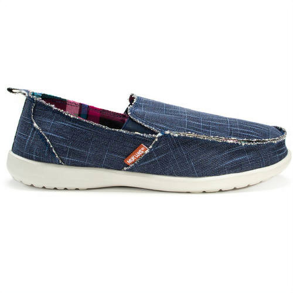 Muk Luks Men's Andy Casual Loafers Navy Canvas 9 M - image 5 of 6