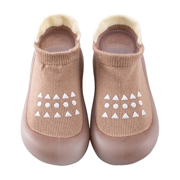 Owordtank Baby Sock Shoes Boys Girls First Walking Infant Toddler Shoes Non Slip Lightweight Indoor Outdoor