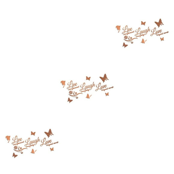 Wosthever Pegatina de arte de pared, pegatinas de espejo acrílico, álbum de recortes, calcomanías de pared autoadhesivas, pegatinas de vinilo, Type1 NO1 Wosthever CBP582871