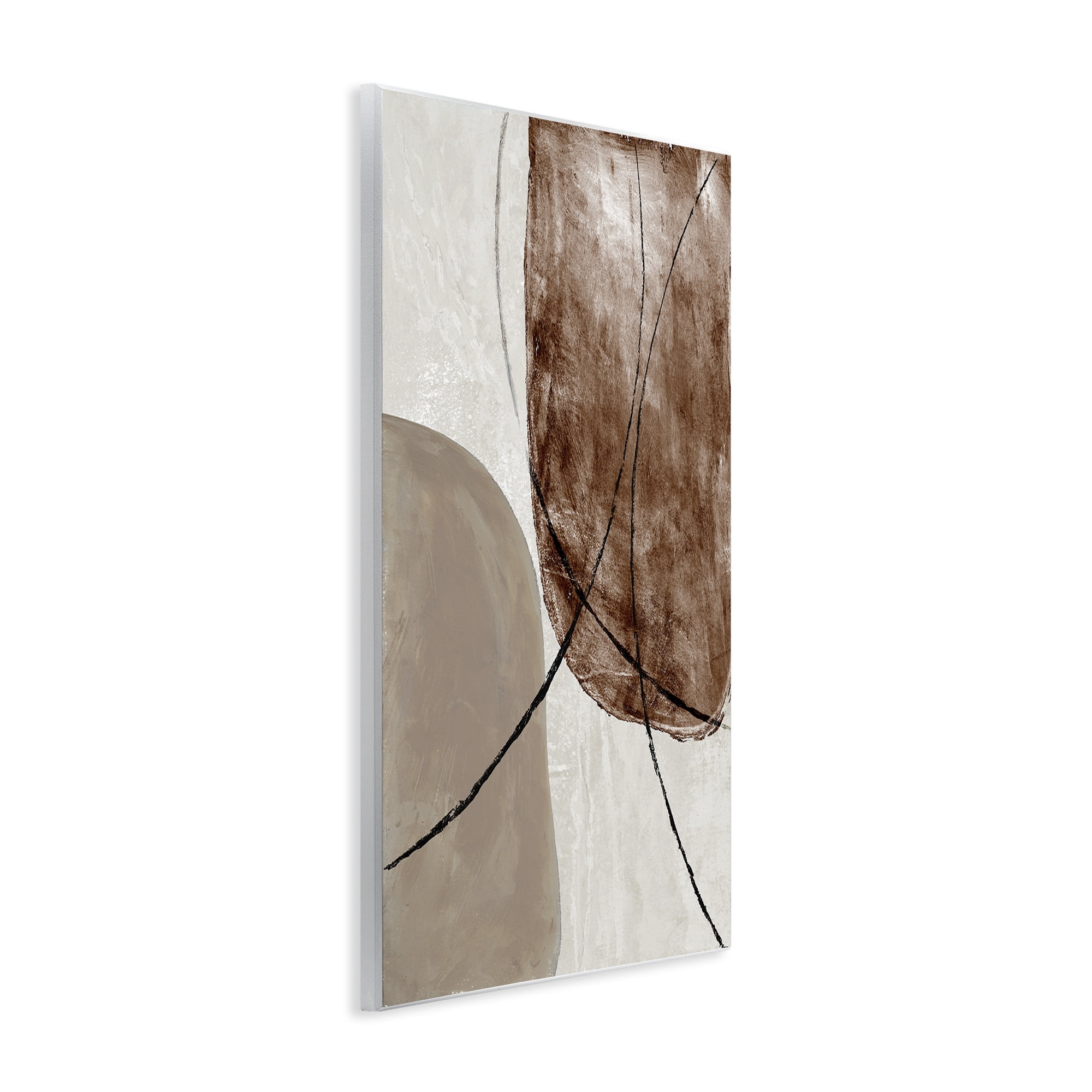 Stupell Industries Taupe & Brown Abstract Wall Plaque Art, design by Merri Pattinian