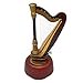 thumbnail image 3 of KingPoint Harp Rotating Music Box Instrument Gift Accessories Mini Home Best Gift, 3 of 4