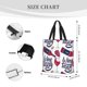 thumbnail image 3 of Balery Red Wine Glass Bottle Bolsa de Mano para Mujeres con Cremallera, Bolsa de Gimnasio con Compartimentos, Bolsa para Laptop, Bolsa para Trabajo, 3 of 7