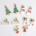 thumbnail image 4 of 2x 20x Navidad Mezclado Chapado en Oro Colgante Joyería Artesanía Resultados, 4 of 9