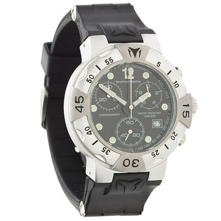 Abyssal Black Chronograph Dial Watch