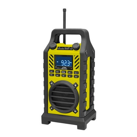 Pyle PWPBT250YL Rugged and Portable Bluetooth Speaker, Yellow