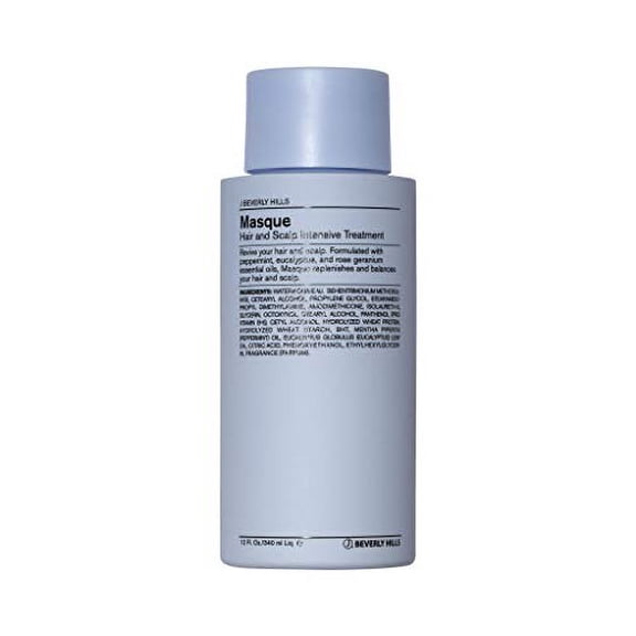 J Beverly Blue Hills Masque, Hair and Scalp Intensive Treatment, 12 FL oz
