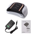 thumbnail image 3 of Lámpara UV LED de 160 W para uñas, secador de uñas de gel con sensor inteligente, 4 temporizadores y pantalla LCD para curar uñas de manos y pies en casa., 3 of 8