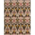 thumbnail image 2 of SAFAVIEH Ikat Emmeline Geometric Wool Area Rug, Beige/Brown, 9' x 12', 2 of 7