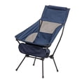 thumbnail image 3 of Colaxi Camping Chair Telescopic Seat Compact Accessories Swing Chair Portable Moon Chair for Cycling Travel Backpacking Blue, 3 of 9